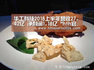 华工科技2018上半年营收27.42亿 净利润1.18亿“hth官网”(图1) 华体会体育网站